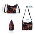 thumbnail image 3 of URSOFINE Women's Crossbody Bag Lightweight Ladies Travel Shoulder Messenger Bag with Adjustable Strap & Multiple Pockets Soft Across Bag Purse for Everyday Use (15+), 3 of 8