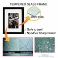 thumbnail image 7 of The Display Guys LUXURY MADE AFFORDABLE (Set of 4) 8”x10” TEMPERED GLASS Photo Frame in Grey Walnut Wood Finish Beveled Profile Elegant Contemporary, 7 of 7