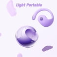 thumbnail image 4 of Auriculares inalámbricos Bluetooth Open Ear Purple Xmenha Hy-T26, 4 of 7