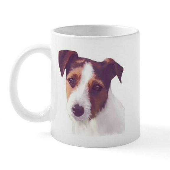 CafePress - Jack Russell Terrier Mug - 11 oz Ceramic Mug - Novelty Coffee Tea Cup