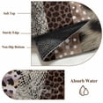 thumbnail image 6 of Runner Rug 2'x6', Animals Printed Striped Washable Non-Slip Hallway Runner Rugs, Country Leopard Zebra Textured Bedside Rugs Floor Mats Carpet Runners for Kitchen Bathroom Laundry Room, 6 of 8