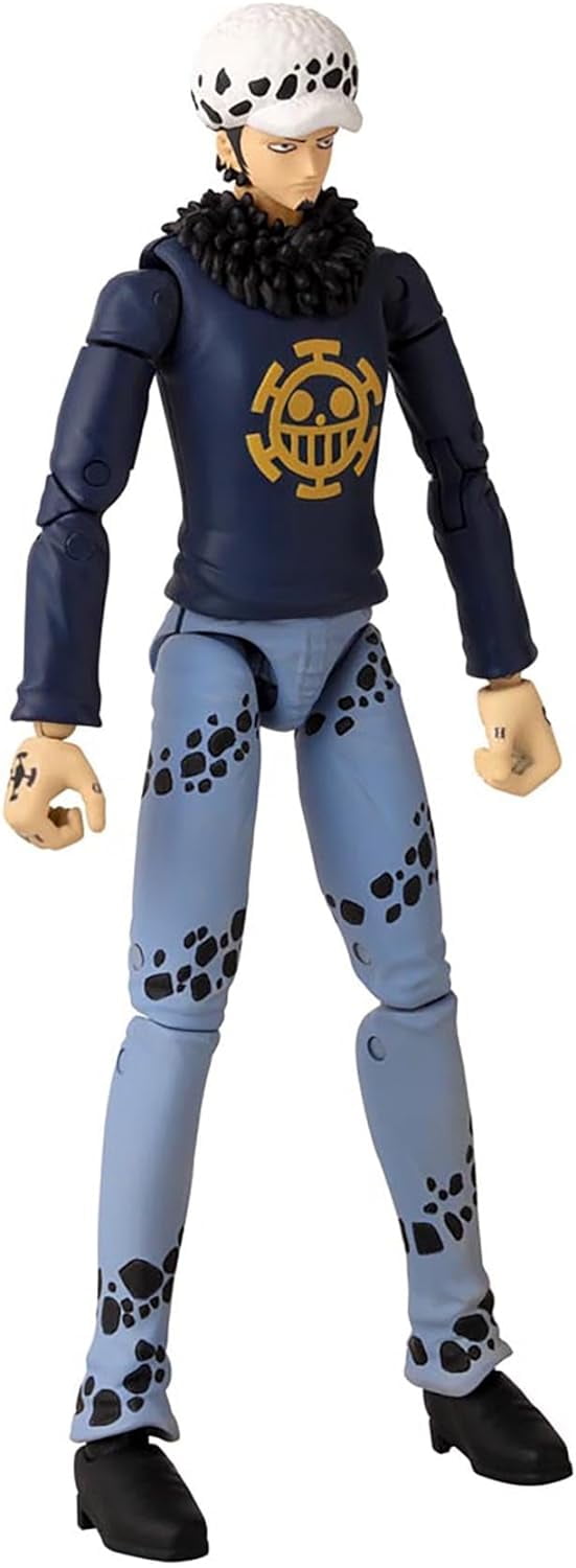 BANDAI – Anime Heroes – One Piece – Anime Heroes-Figur 17 cm – Trafalgar Law – Gelenkfigur Law