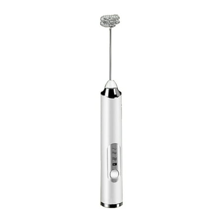 

Aousin Coffee Milk Drink Egg Mixer Stainless Steel Foamer Whisk Stirrer Kitchen Gadgets (J21 white)