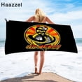 thumbnail image 5 of Funda Art Cobra Kai Temporada 3 No Mercy Toalla de baño Toalla de playa Mujer Estampada Falda larga Bikini envuelto Manta protectora solar, 5 of 5