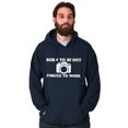 thumbnail image 5 of Born Shoot Forced Work Photographer Hoodie Sweatshirt Women Men Brisco Brands L, 5 of 6