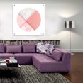 thumbnail image 6 of Epic Art 'Pink Marble Circle I' by Seven Trees Design, Acrylic Glass Wall Art, 36"x36", 6 of 7