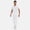White, variant on VIAOLI Medical Men' Scrubs Set - V-Neck Top with Jogger Pants & Multi-Pocket Design for Nursing & Doctors