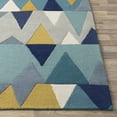 thumbnail image 5 of BoutiqueRugs Deatsville Contemporary Area Rug - Blue, Tan, Navy - 10' Square, 5 of 11