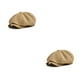 thumbnail image 4 of Gorra de Poliéster Sonducket para Hombre Boina de Viaje Ajustable Vintage Albaricoque 2piezas, 4 of 6