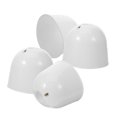 thumbnail image 4 of WEUVEB 2Pcs White Plastic Ceiling Fan Canopy Kit with Fan Bottom Cover, 4 of 8