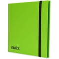 thumbnail image 3 of Vault X 12-Pocket Trading Card Strap Binder - 480 Side Loading Pocket Album for TCG & Sports Cards (Green), 3 of 6