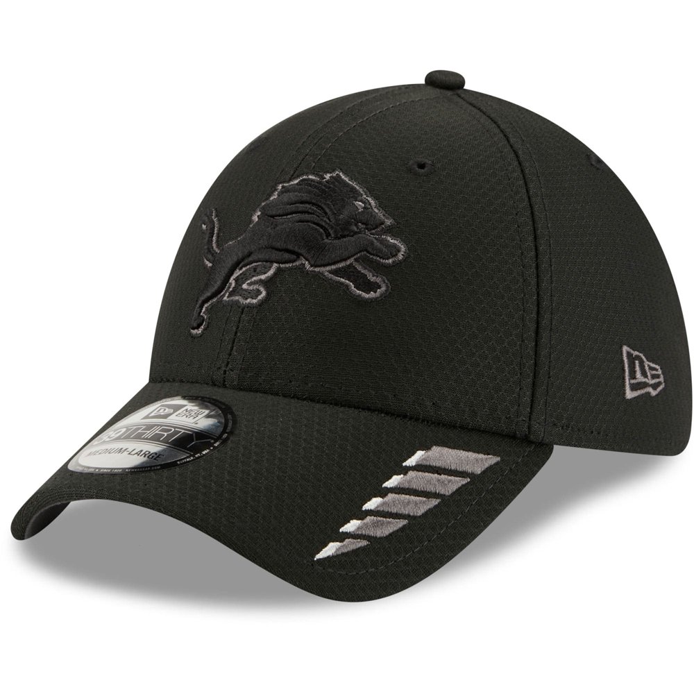 Detroit Lions New Era Youth Rush 39THIRTY Flex Hat - Black - Walmart