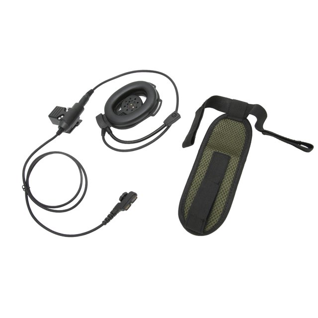 Auriculares militares de garganta auricular walkie talkie práctico para Hytera para PD-785 para PD-780