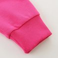 thumbnail image 3 of Girls Christmas Sweatshirt Kids Long Sleeve Pink Pullover Kids Holiday Cotton Top,Size 3-4 T, 3 of 9