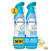Febreze Air Mist Air Freshener Spray, Bora Bora Waters, 8.1oz, 2ct