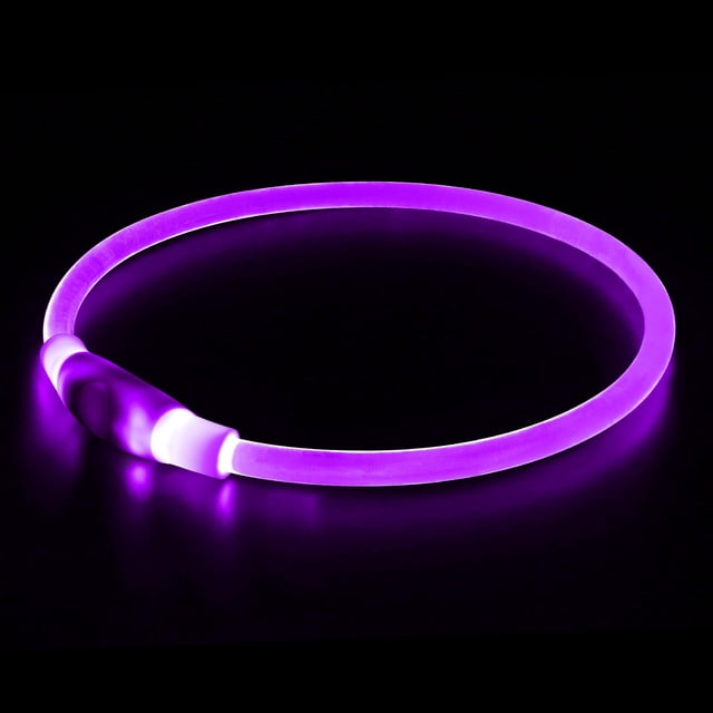 Collar LED para perros BSEEN, recargable por USB, para perros pequeños, medianos y grandes