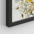 thumbnail image 5 of PixonSign Framed Wall Art Multcolor Wildflowers Collage Posters, Set of 4 Classic Vintage Countryside Floral Canvas Prints, Retro Nature Botanical Prints Wall Décor for Home Decor - 11"x14" Black, 5 of 5