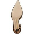 thumbnail image 3 of Sam Edelman Victoria Tiger Brown Multi Slip On Pointed Toe Stiletto Heeled Pumps (Tiger Brown Multi, 5.5), 3 of 6