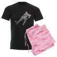 thumbnail image 6 of CafePress - Hockey Languages Typography Pajamas - Men's Dark Loose Fit Cotton Pajama Set, 6 of 7