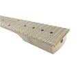 thumbnail image 6 of Maple Electric Guitar Neck 22 Fret 25.5 Inch Dot Inlay Replacement Bolt on Heel, 6 of 6