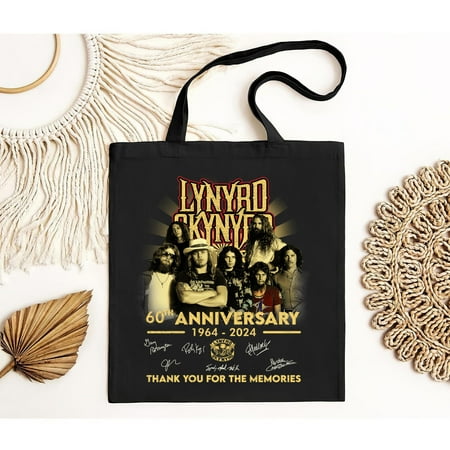 vintage Lynyrd Skynyrd ZZ Top Tour 2024 Tote Bag -TH11592