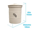 thumbnail image 2 of Tinaco Apilable IUSA 1100 L Beige, 2 of 2