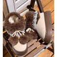 thumbnail image 4 of Women's Platform Pom-Pom Snow Boots, Faux Fur Lined Warm Non-Slip Winter Shoes, 4 of 7