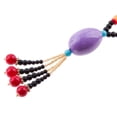 thumbnail image 3 of Hecho a mano bohemio borla perlas de vidrio suéter cadena colgante collar joyería jinwen Collar pendiente, 3 of 6