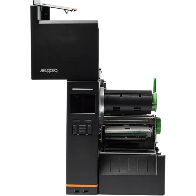 Brother TJ-4520TN Industrial Direct Thermal/Thermal Transfer Printer, Barcode Label Print, USB, Serial