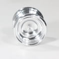 thumbnail image 2 of Retic Yoyo Atra Yo-Yo - V Shaped Aluminum YoYo - Includes YoYo Bag, Custom MPString and Stickers! (Raw (Silver)), 2 of 5