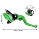 thumbnail image 3 of 1 Par 7/8' 22mm Unique Bargains Motocicleta Freno Embrague Bomba Palanca Maestro Verde, 3 of 7