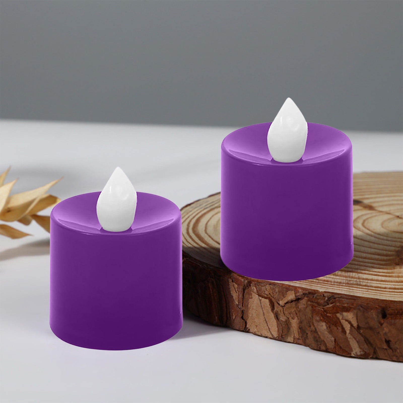 TanSiDing 60pcs Flickering Flameless LED Candles Warm White Battery Operated Timer Safe Decoration for Home Wedding Party Holiday