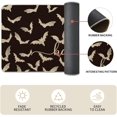 thumbnail image 6 of Bats Halloween Kitchen Mats Set of 2, Black Home Decor Low-Profile Kitchen Rugs for Floor - 17x29 and 17x47 Inch, 6 of 6