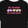 thumbnail image 4 of Inktastic Candy Hearts Ii Girls Long Sleeve Toddler T-Shirt, 4 of 5