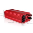 BESTEK 1000W Power Inverter for Car Dual AC Outlets 12V DC to 110V AC