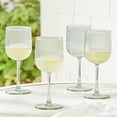 thumbnail image 2 of Better Homes & Gardens 4-Piece Green Ribbed Tritan Wine Glass Set, 2 of 7