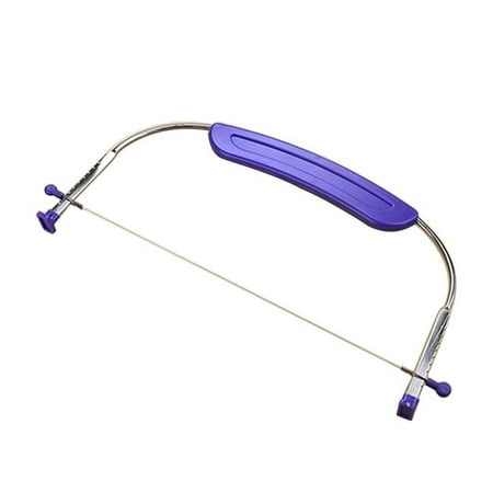 

Stainless Steel Saw Adjustable Wire Cake Slicer Cutter Baking Leveler
