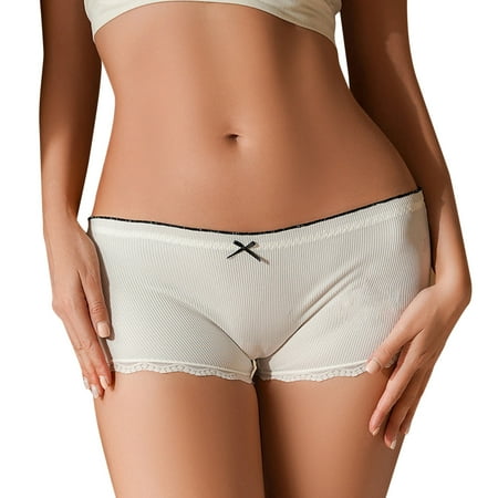 Yueqmvl Women s Solid Low Waist Breathable Tight Seamless Women s Underwear