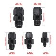 thumbnail image 5 of Aluminum Male to Female Adapter with 1/8NPT Port Oil Cool Joint for Pressure, 5 of 11