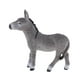 thumbnail image 4 of figuras de animales salvajes modelo de favores para pequeños educativo Burro gris Zulema Juguetes de figuras de animales, 4 of 7