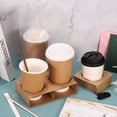thumbnail image 4 of Wooden Coffee Stir Sticks,100 PCS 5.51 Inch Individually Paper Wrapped Disposable Wooden Stir Sticks, 4 of 5