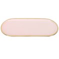 thumbnail image 3 of Miangastore High-grade Jewelry Arrangement Tray Elegant Oval Charm Storage Plate Gold Rimmed Ceramic Tray, 3 of 8