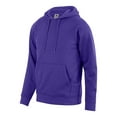 thumbnail image 3 of Augusta Sportswear Youth 60/40 Fleece Hoodie - Purple, M, 3 of 4