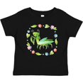 thumbnail image 3 of Inktastic Praying Mantis with Flowers and Leaves Boys or Girls Baby T-Shirt, 3 of 5