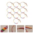 thumbnail image 3 of 10PCS Multicolored Rope Lover Bracelet Hand-woven Five-colored Rope Hand Chain, 3 of 8