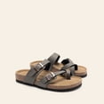 thumbnail image 7 of DREAM PAIRS Women's Cork Style Slides Comfortable Arch Support Sandals with ArchFrame Dual Midsole Suede Insole Slip-on Flat Sandals, 7 of 7
