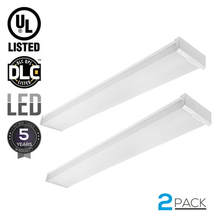 Leonlite 2 Pack 42w Led Shop Light For Garage 4ft Led Workbench