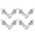 thumbnail image 3 of Profile Connector Set, Anchor Type Seamless 90 Degrees Slot Connectors Inner Connection 4Pcs  For Aluminium Profiles ANGGREK Profile Connector, 3 of 8