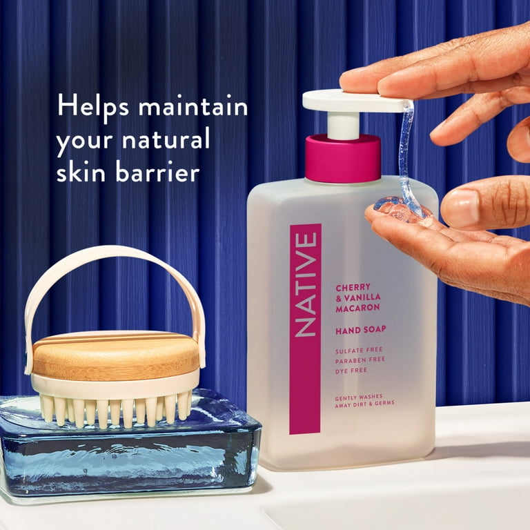 Native Cherry & Vanilla Macaron Liquid Hand Soap 13OZ - Walmart.com