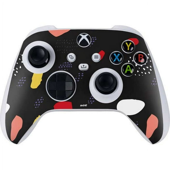 Skinit Polka Dots Dark Color Pop Xbox Series S Controller Skin